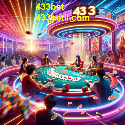 Descubra a Emoção do Pôker no 433bet